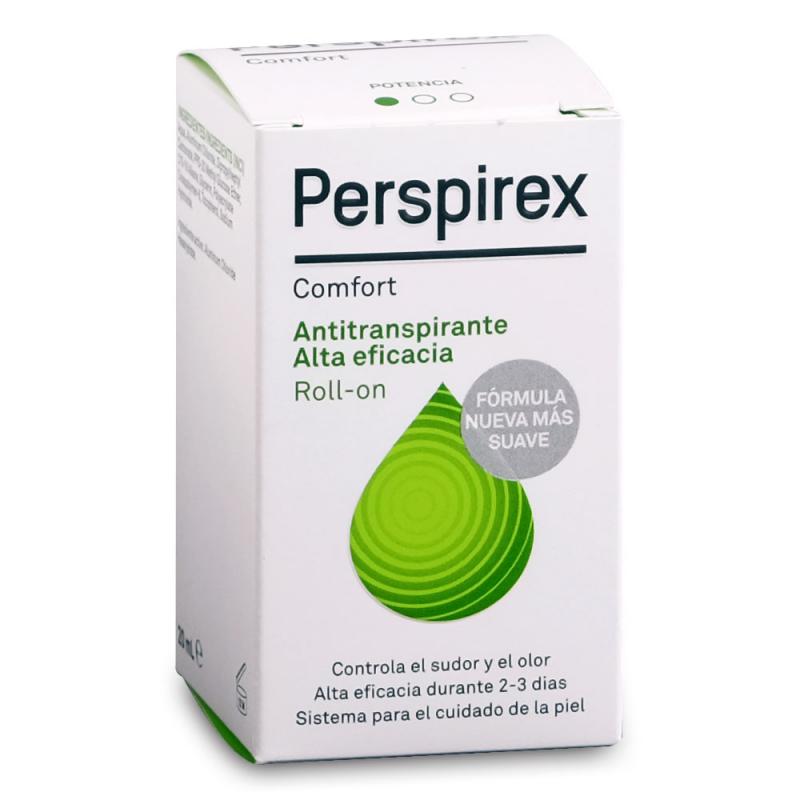 Perspirex Comfort Antitraspirante Roll-on, Senza Profumo, Controllo Sudore E Odore, Unisex